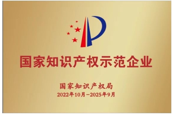 國家知識(shí)產(chǎn)權(quán)示范企業(yè)