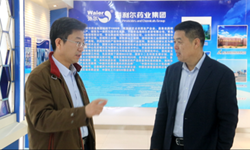  城陽副區(qū)長李玉海一行到集團調(diào)研