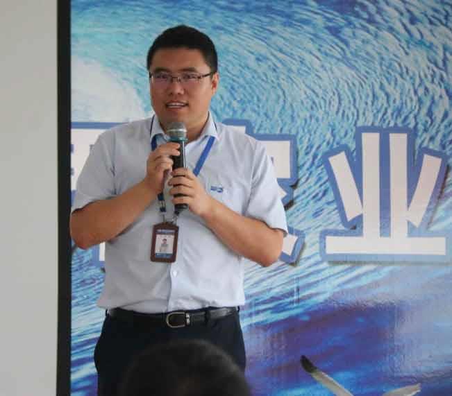 葛家成總裁寄語新員工： 抬頭看天，腳踏實(shí)地